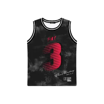 FireMonkey Basketball Jersey Unisex Ink Black