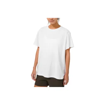 Lululemon Relaxed Fit Train Drop Shoulder Sleeve T-Shirt Women's White