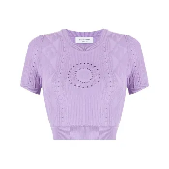 Marine Serre Knitwear Women's Purple