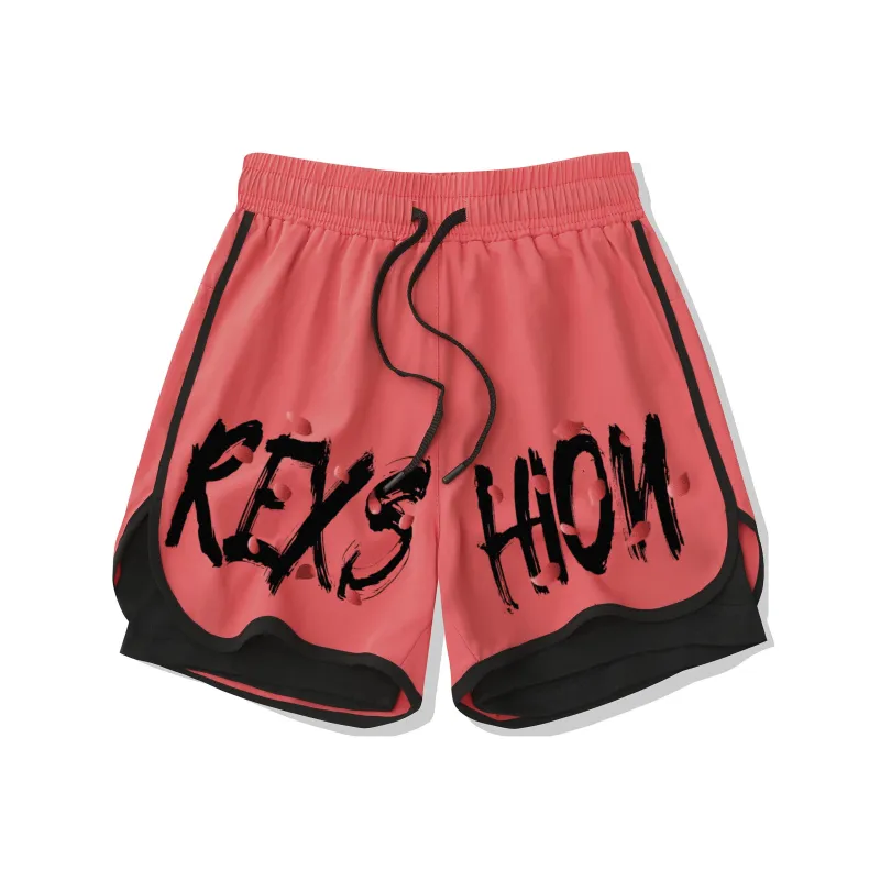 REXSHION Casual Shorts Unisex-22