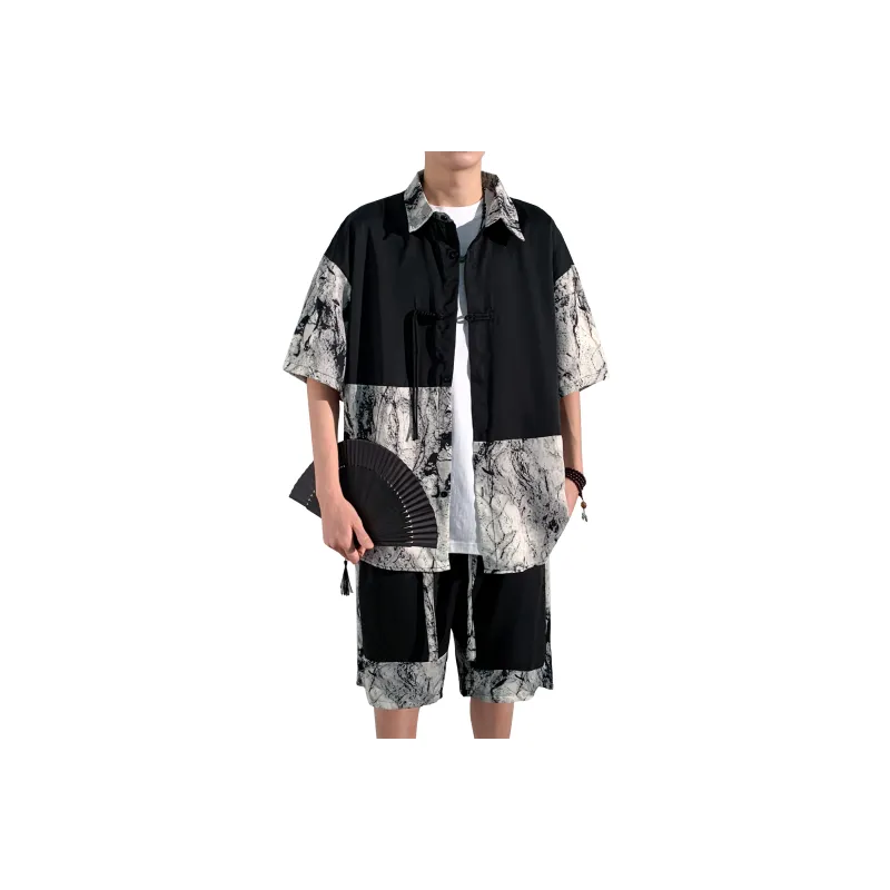 ZWWWZ Shirt Matching Set Unisex-7
