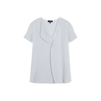 THEORY Shirt Women's Silver White