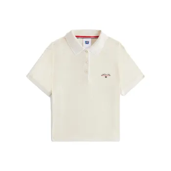 Wilson X KITH X Wilson Co-branded Series Polo Shirts Women's White