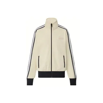 LOUIS VUITTON Racer Stripes Zip Up Jacket