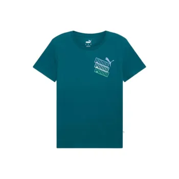 PUMA StackedUp T-Shirt Women's Cool Green