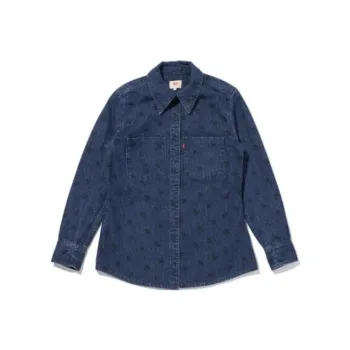 Levis Shirts Women's Denim Blue