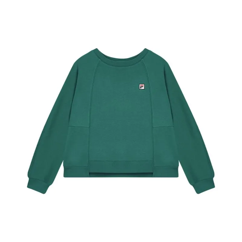 FILA Sweatshirt Women's Cat's Eye Stone Green-0