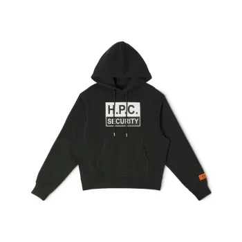 HERON PRESTON H.P.C Security Graphic-print Hoodie