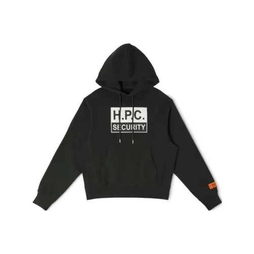 HERON PRESTON H.P.C Security Graphic-print Hoodie