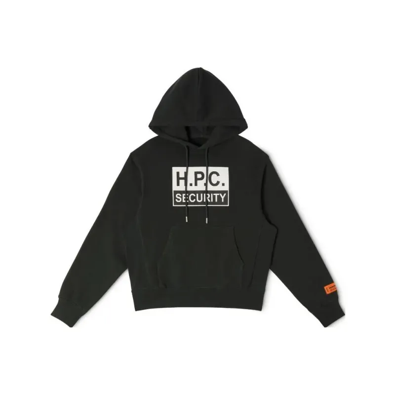 HERON PRESTON H.P.C Security Graphic-print Hoodie-0