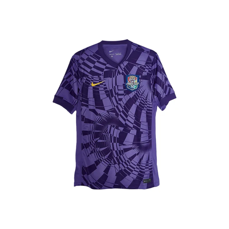 Nike Dri-Fit Soccer Jerseys Men's Purple-0