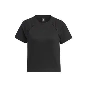Adidas Sportswear Raglan Sleeve T Shirt Women's Black