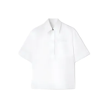 JIL SANDER SS24 Polo Shirt Women's White