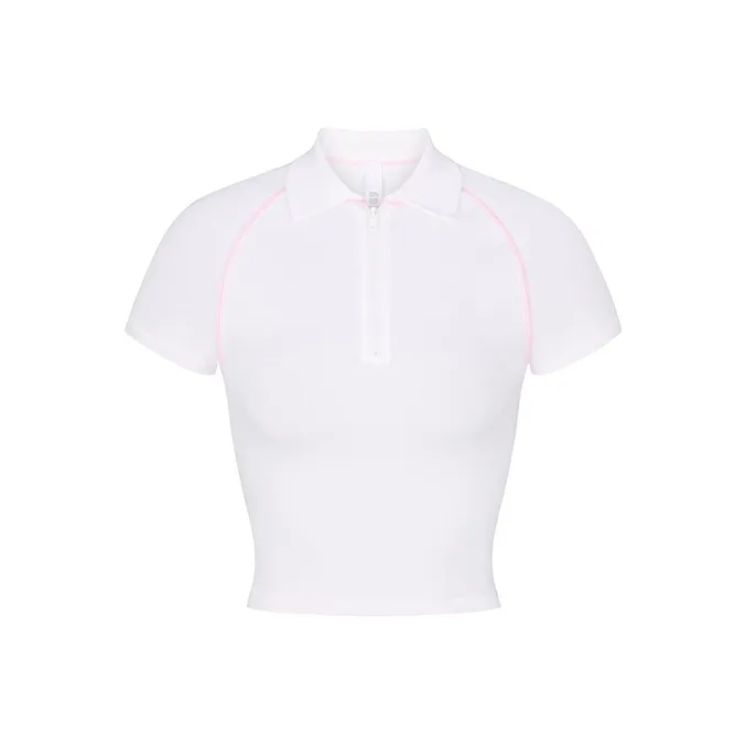 Skims Polo Shirts Women's Snow White-0