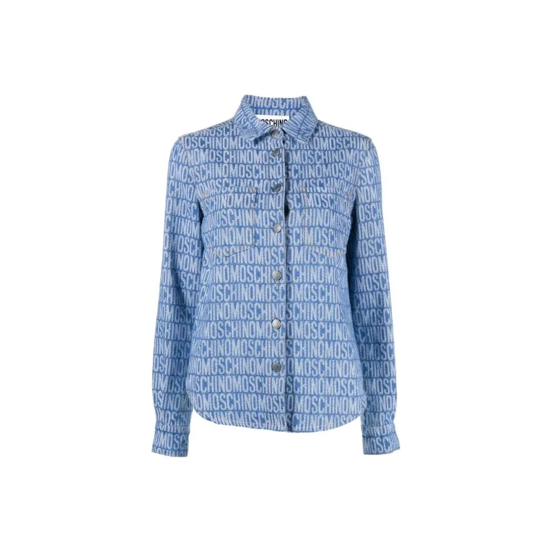 MOSCHINO Shirts Women's Blue-0