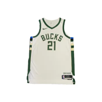 Nike x NBA Bucks Team Basketball Jersey Men's White