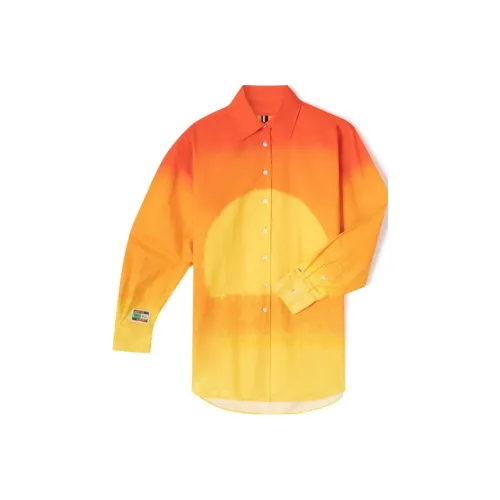 Andy Warhol X Tommy Hilfiger Tommy Hilfiger X ANDY WARHOL CO BRAND Shirts Women's Yellow Orange Color Block