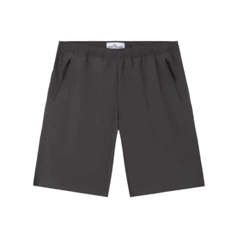 STONE ISLAND Logo embroidered Shorts-0