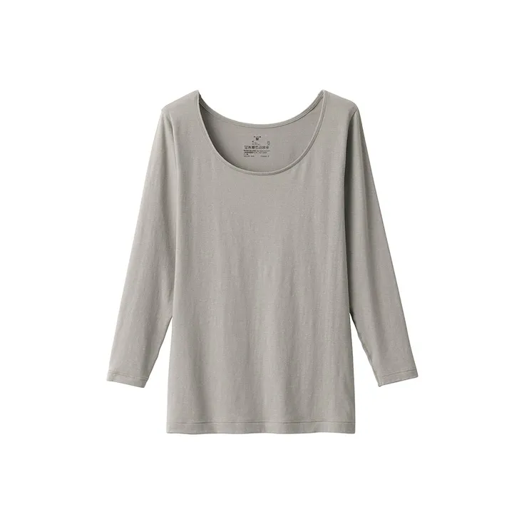 MUJI Set-in Sleeve T-Shirt Women's-0