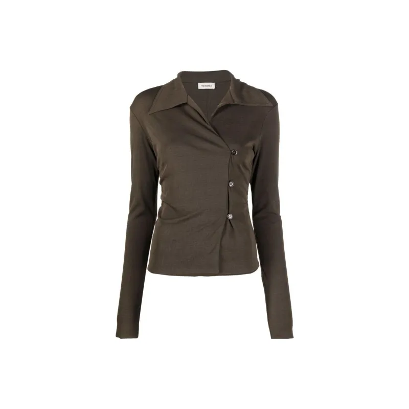 NANUSHKA Shirts Women's Dark Green-0