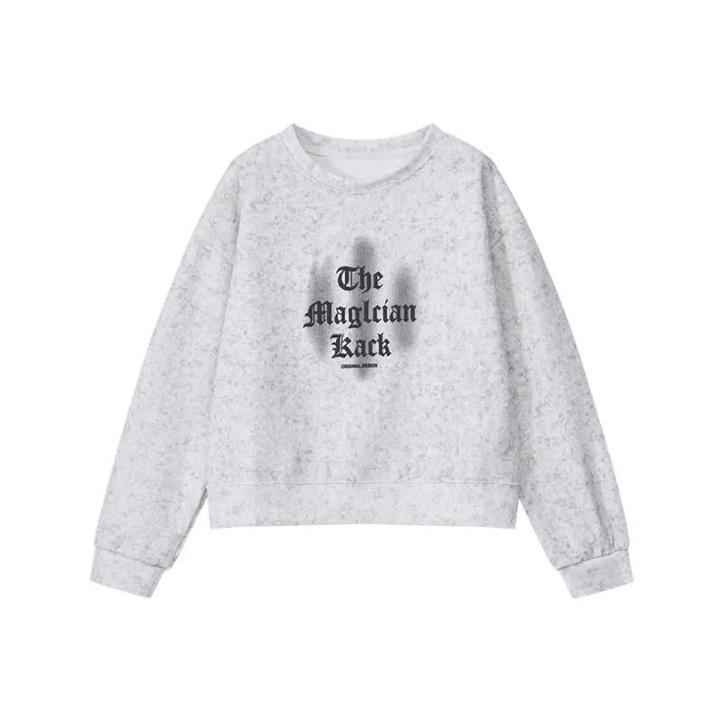 Katie Ermilio Sweatshirt Women's Light Gray-0