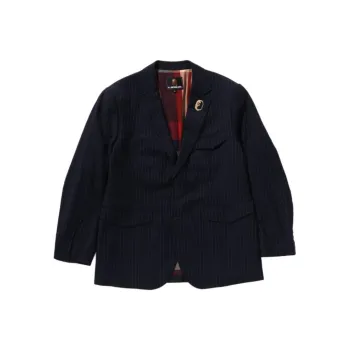 A BATHING APE Stripe Blazer