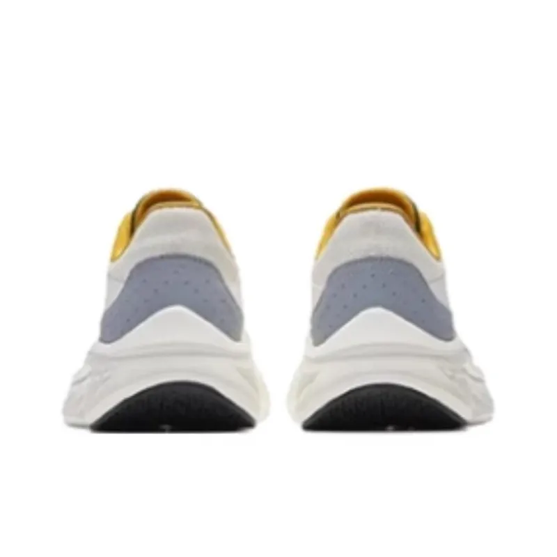Anta Soaring Feather Anti Slip Wear Resistant Low Top Casual Running Shoes Men's White Gray Green-2