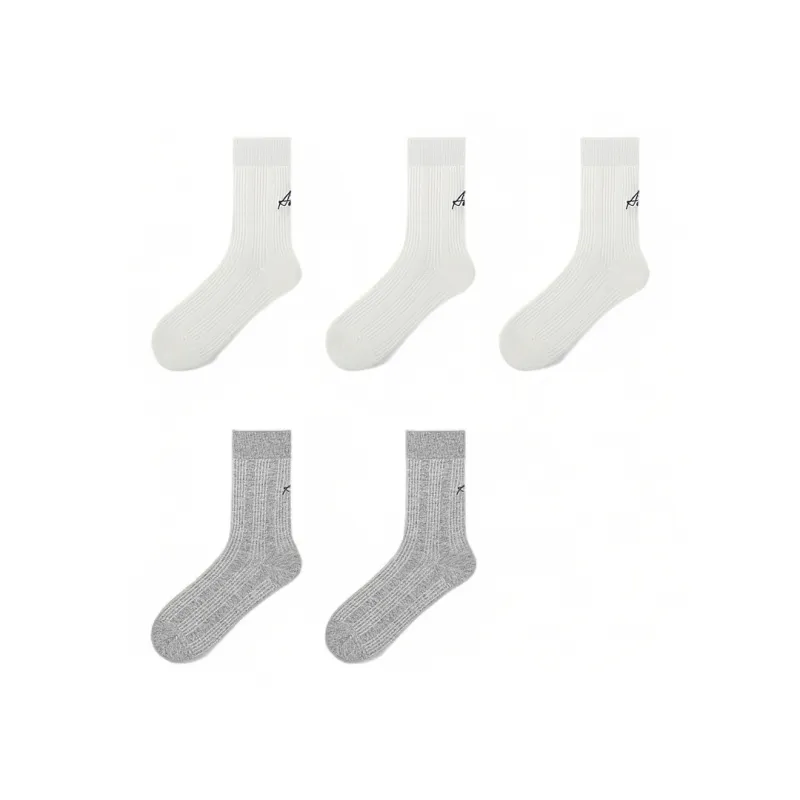 H YXIANG Mid Calf Socks Women's Combo Set-28