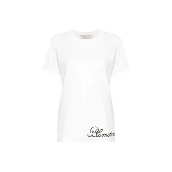 Blumarine Logo print T shirt