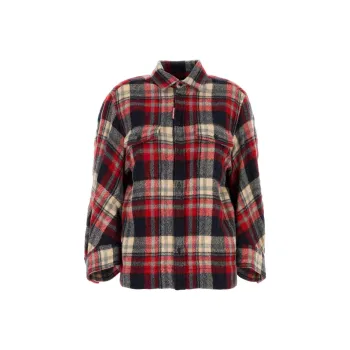DSQUARED 2 Dean Cropped Maxi Shirt