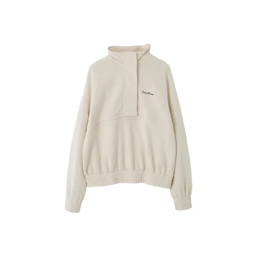 SOON FLOWER Sweatshirt Women's Beige