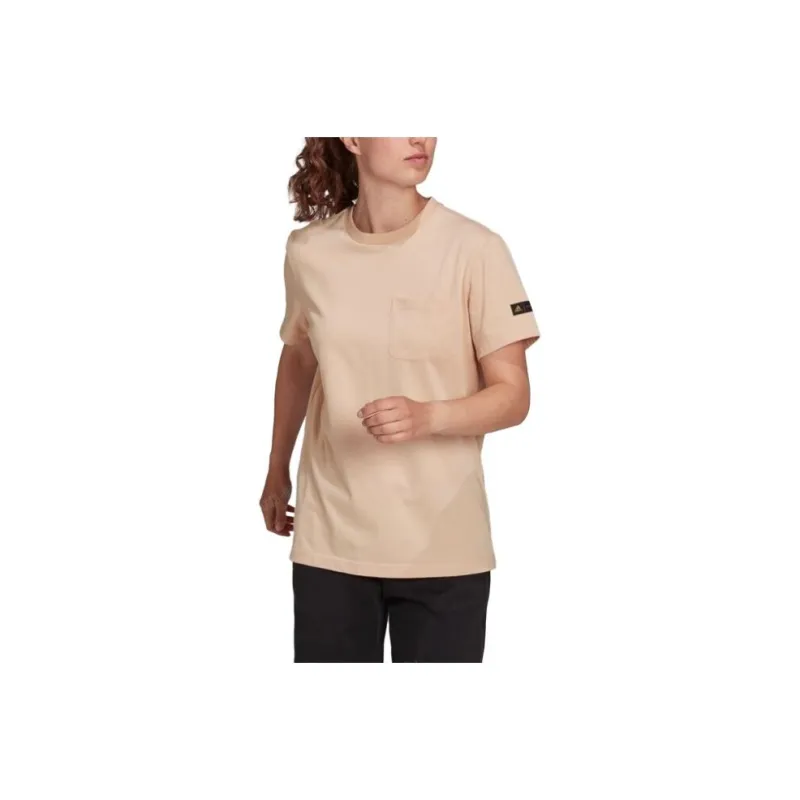 Adidas T Shirts Women's Red Pink-0