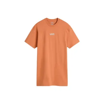 Vans CENTER Drop Shoulder Sleeve T-Shirt Women's Orange