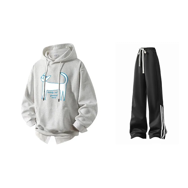 YOSICIL Sweatshirt Sets Unisex-4
