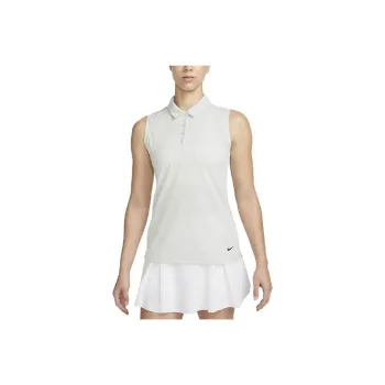Nike Polo Shirts Women's Light Silver