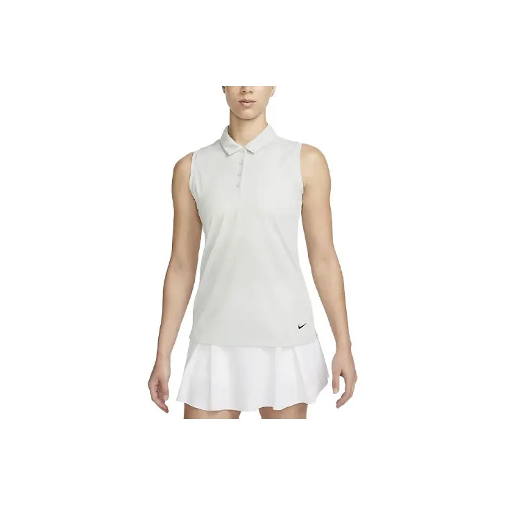 Nike Polo Shirts Women's Light Silver-0