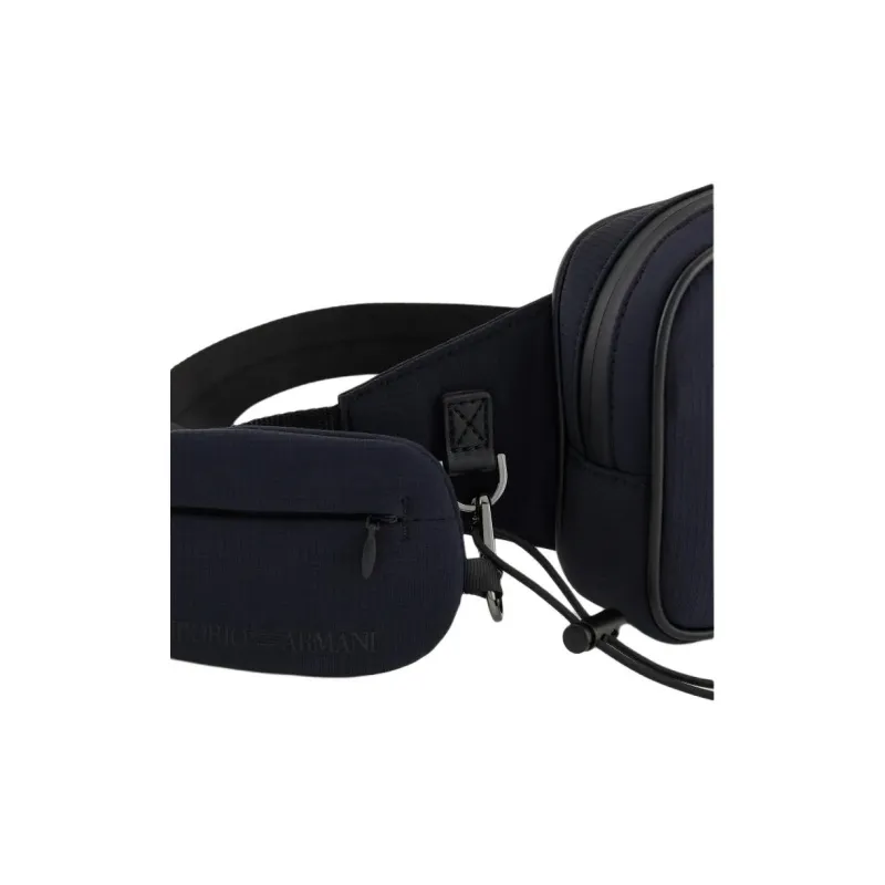 EMPORIO ARMANI Polyamide Fanny Pack Men's Navy-4