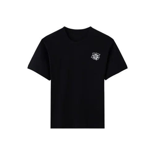 TEME Drop Shoulder Sleeve T Shirt Women's Black