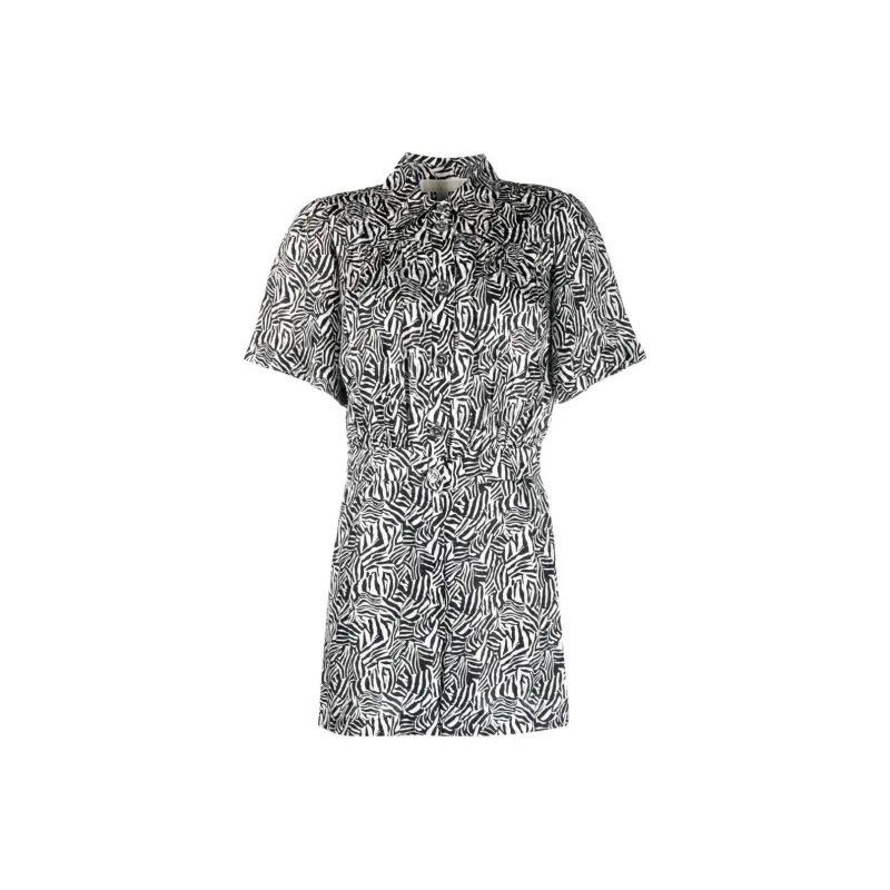 Michael MICHAEL KORS Graphic print Short sleeve Playsuit-0