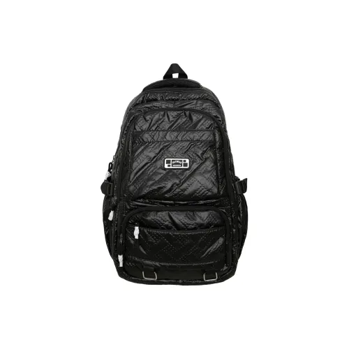 H YXIANG Pearlescent Release Film Embossed Backpack Unisex Multicolor