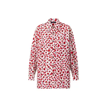LOUIS VUITTON x Yayoi Kusama Shirt Women's Red