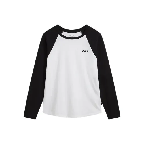 Vans Flying V Raglan Sleeve T Shirt Women's Black