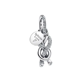 Pandora 925 Sterling Silver Pendants Unisex Silver