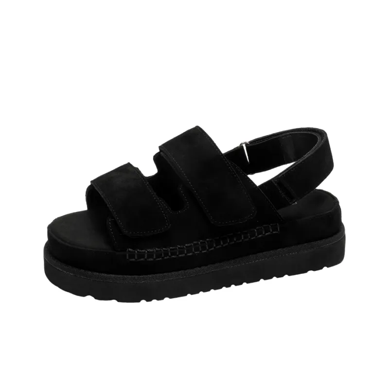 PLO CART Beach Sandals Unisex Brown/Khaki/Black-12