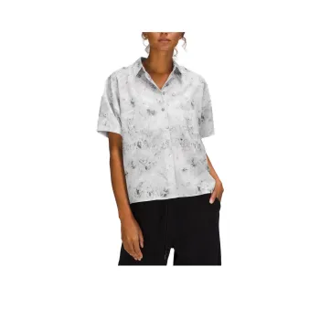 Lululemon Shirt Women's Aquila Rhinoceros Gray