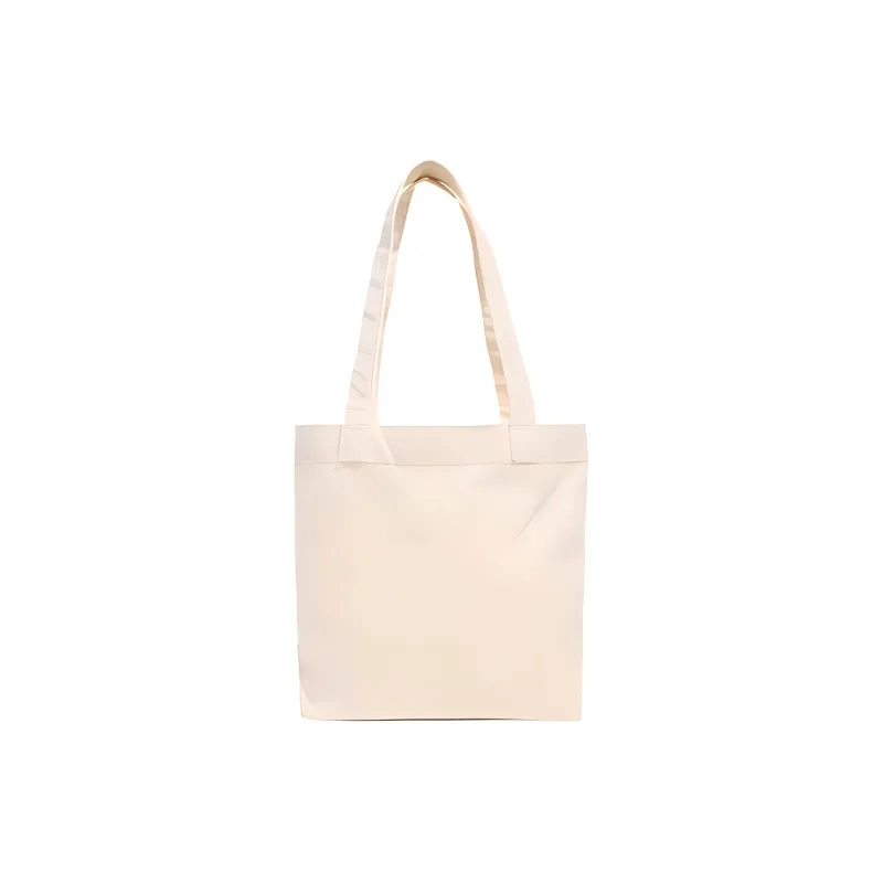 Under Armour Cotton Tote Bag, Shopping Bag, Handbag, Shoulder Bag Women's Beige & Black-1
