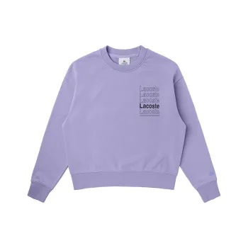 LACOSTE Sweatshirt Women's Light Purple