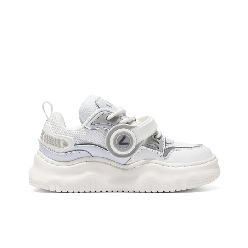 V.YERXU Headphone Shoes Height Increasing Abrasion Resistant Breathable Slip Resistant Low Top Skateboard Shoes Unisex-7
