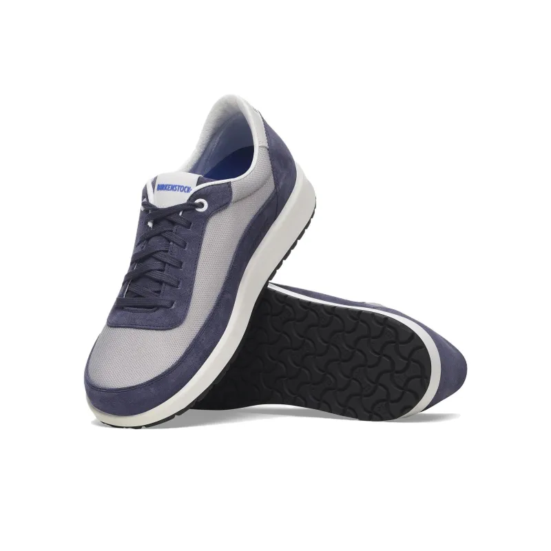 Birkenstock Honnef City Low Top Casual Shoes Unisex Beige Blue Regular Loose Fit-4