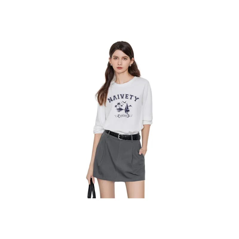 Initial Language T Shirt Women's-0